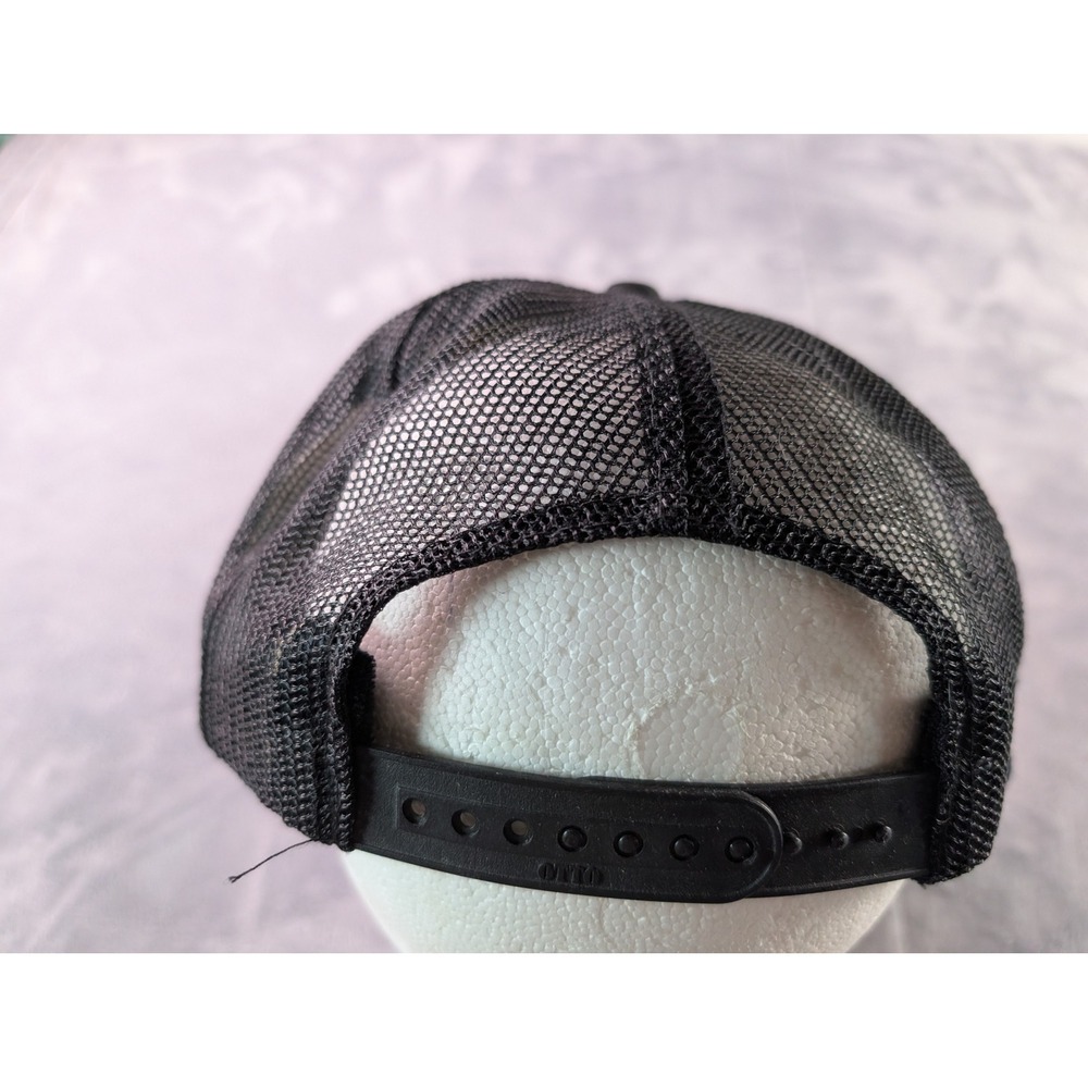 Foo Fighters Black Trucker Hat Otto Collection Band Logo Mesh Snapback Cap - Picture 3 of 5